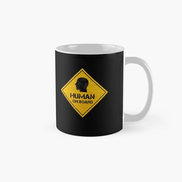 Item preview, Human On Board - Stickers for Cars designed and sold by CAUTION SHOP.