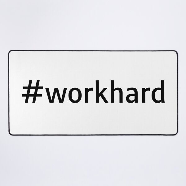 Item preview, hashtag work hard - Hustle quotes designed and sold by Inspirationmotivation.