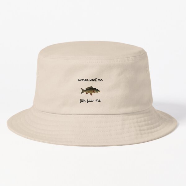 Trout Bass Fishing Fishery Fisherman' Bucket Hat