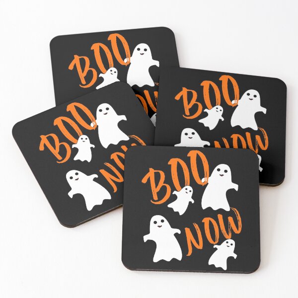 Item preview, Boo now Halloween ghost designed and sold by Tanya Mihe.