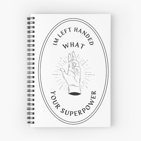 Item preview, I'm Left Handed What's Your Superpower Left Handers Uniqueness Funny Gift for Left Handers Day designed and sold by 77ART.