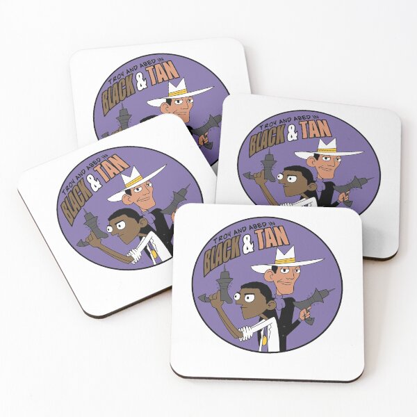 Item preview, Troy and Abed in Black and Tan Funny designed and sold by HelloCloneHigh.