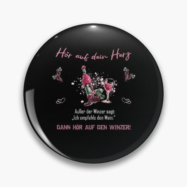 Item preview, Listen to your heart - for wine drinkers -vintners- joke designed and sold by Shirt-Designs.