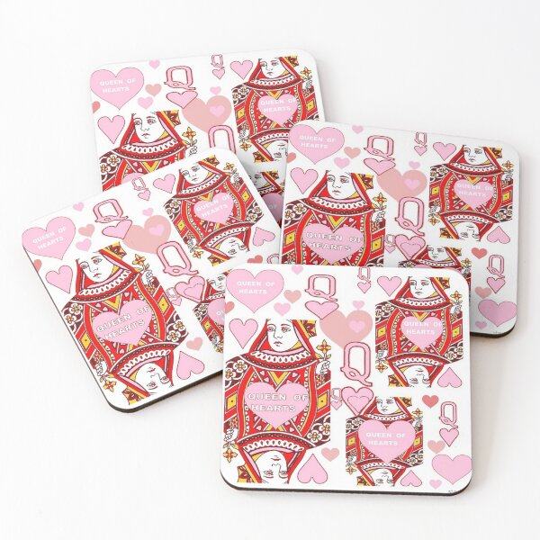 Item preview, CASINO NIGHTS PINK QUEEN HEARTS ABSTRACT ART designed and sold by sharlesart.