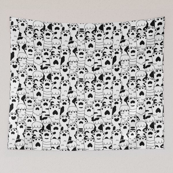 Item preview, Cats paw pattern designed and sold by Haygoodies.