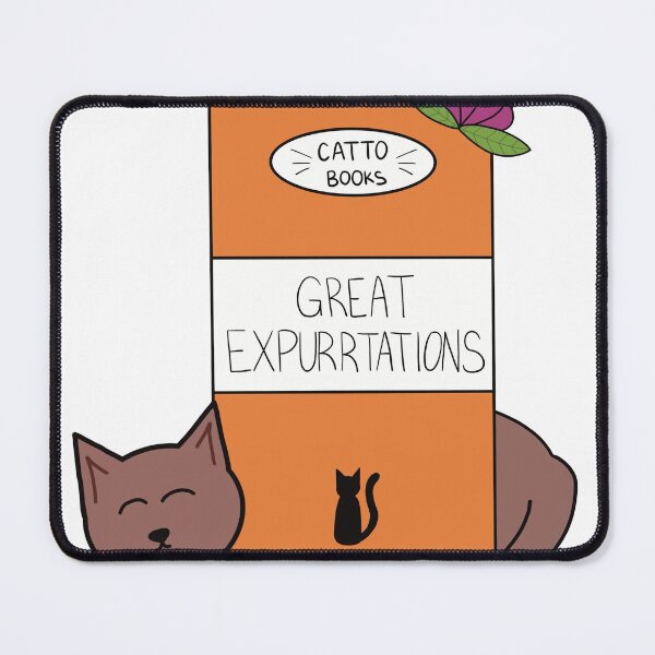 Item preview, Great Expurrtations Cat Pun designed and sold by acosyreader.