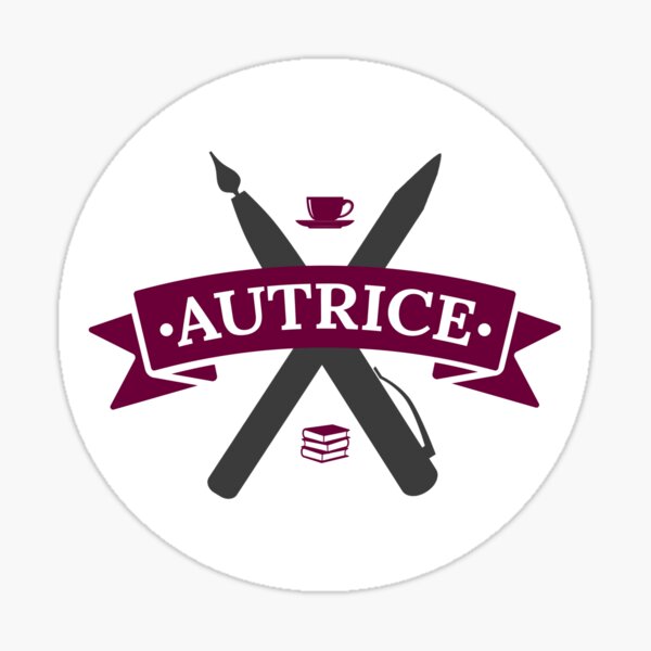 Les outils de l'auteur - Autrice Sticker