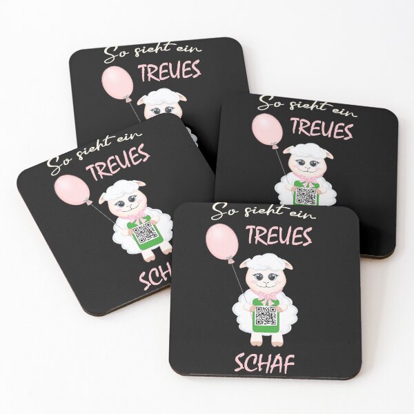 Item preview, QR code - this is what a loyal sheep looks like designed and sold by Shirt-Designs.