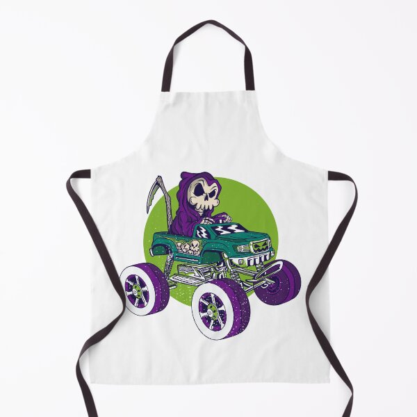Item preview, Skull skeleton riding monster truck  designed and sold by TRIBExSPACE.
