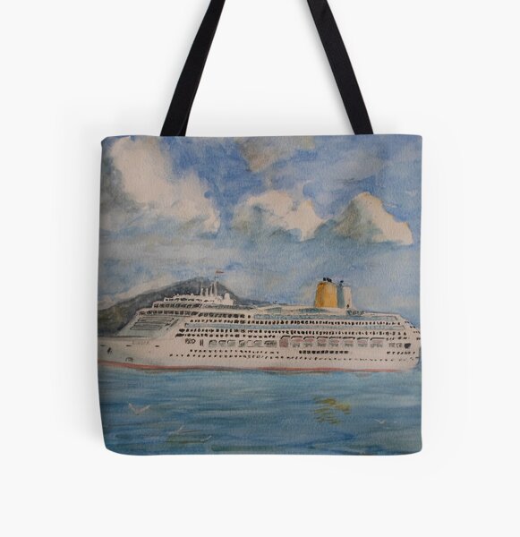 Canvas Shopping Tote Bag Ship Vintage Look C2 Cars & Transportation Galley Ship Beach for Women