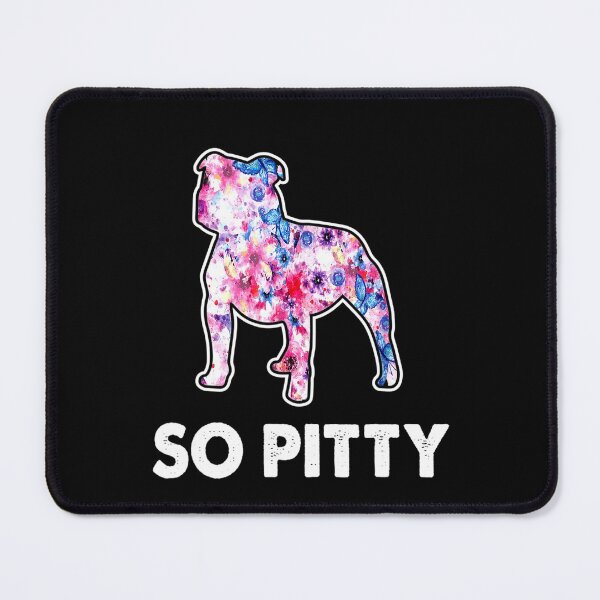 Item preview, Funny Watercolor Art Pitbull designed and sold by wowart4u.
