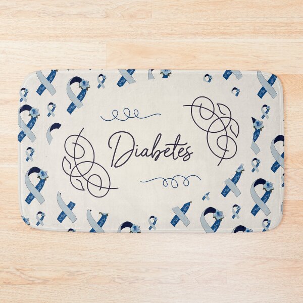 Item preview, Diabetes Awareness, Diabetes Ribbon Pattern designed and sold by AnsDesigns.