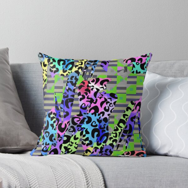 Item preview, Modern collage art geometric with animal print designed and sold by Elena Ivan - Papadopoulou.