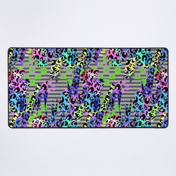 Item preview, Modern collage art geometric with animal print designed and sold by Elena Ivan - Papadopoulou.