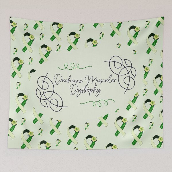 Item preview, Duchenne Muscular Dystrophy Awareness, Duchenne Muscular Dystrophy Ribbon Pattern designed and sold by AnsDesigns.