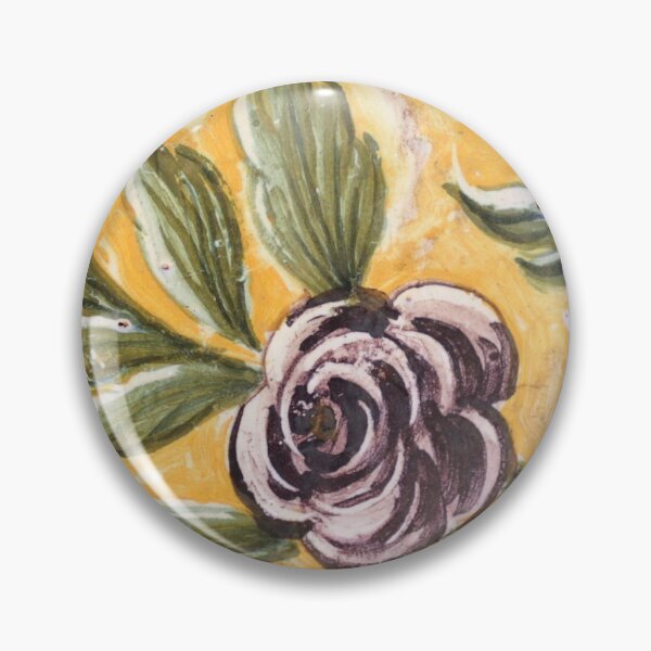 Item preview, Antique floral ceramic tiles 2 designed and sold by Anna Lemos.