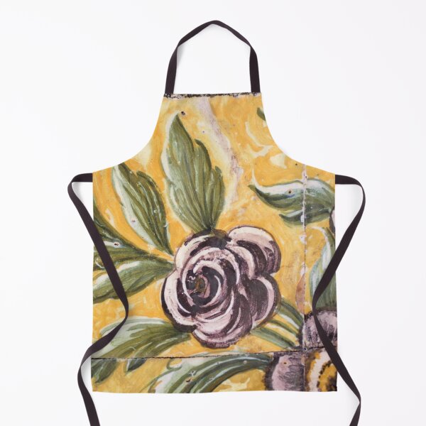 Item preview, Antique floral ceramic tiles 2 designed and sold by Anna Lemos.