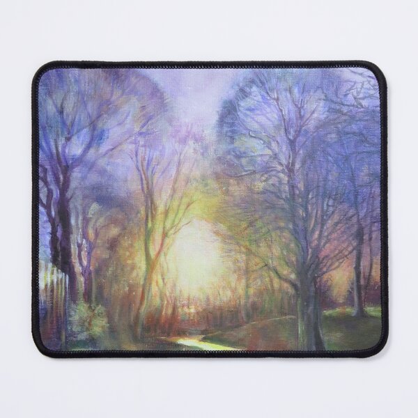 Item preview, Path of Light - Calm, peaceful, dreamy, tree painting  designed and sold by LittleLiz.