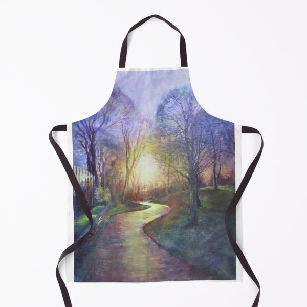 Item preview, Path of Light - Calm, peaceful, dreamy, tree painting  designed and sold by LittleLiz.