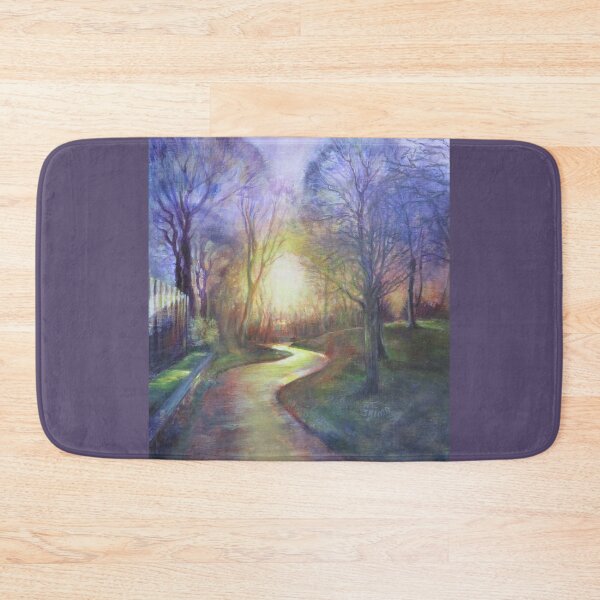 Item preview, Path of Light - Calm, peaceful, dreamy, tree painting  designed and sold by LittleLiz.