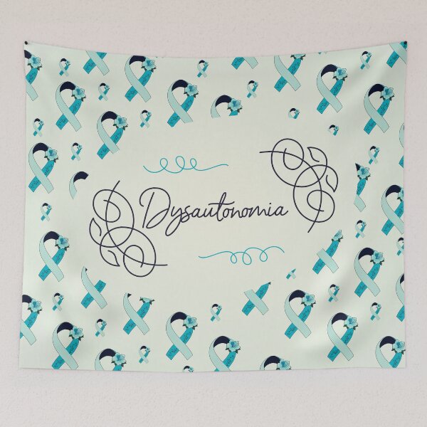 Item preview, Dysautonomia Awareness, Dysautonomia Ribbon Pattern designed and sold by AnsDesigns.