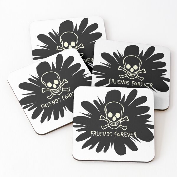 Item preview,  Halloween friends forever sticker designed and sold by hutofdesigns.