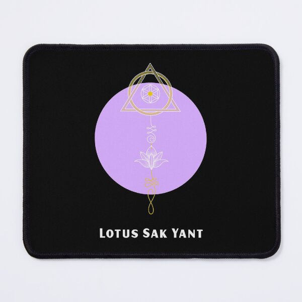 Item preview, Triangle Circle Mandala Flower With Thai Lotus Sak Yant designed and sold by darknessjeff86.