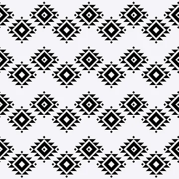 Artwork thumbnail, Aztec Symbol Pattern by morara