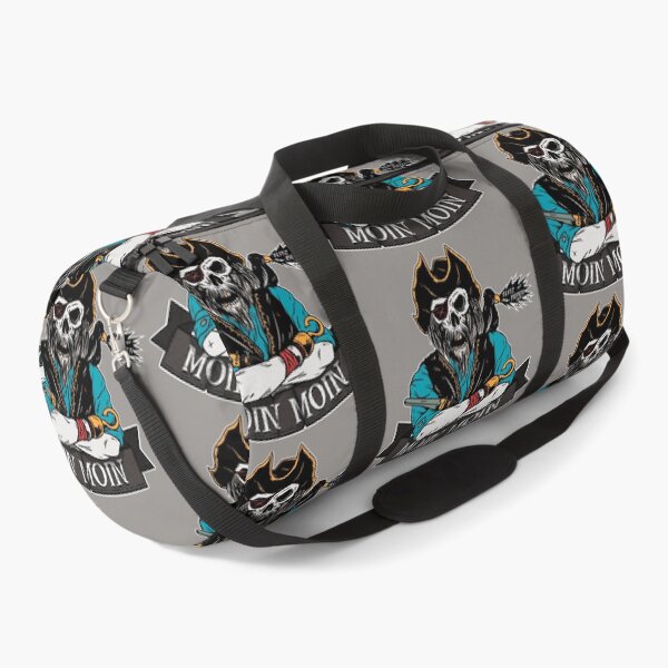 Item preview, Moin Moin Flitz beeper skeleton pirate Halloween designed and sold by 99vectors.