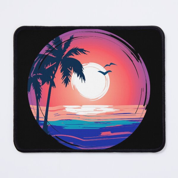Item preview, BEACH-SUNSET-BACKGROUND designed and sold by Dolphinstyle.