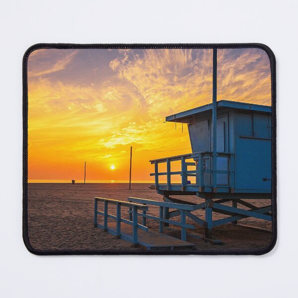 Item preview, Santa Monica Beach California Evening Sunset designed and sold by Piper-Deals.