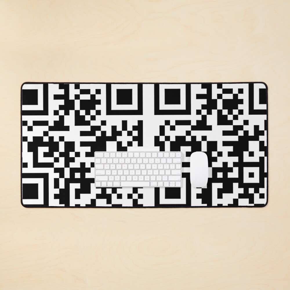 Rick Roll QR Code Pixelart, creation #17483