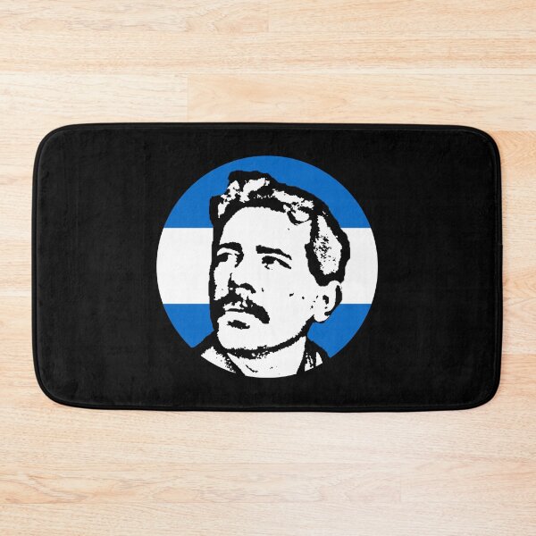 Item preview, Daniel Ortega Nicaraguan Flag Stencil designed and sold by RevolutionInPaint.