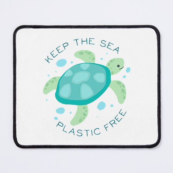 Item preview, Keep the sea plastic free designed and sold by OtterFactory.