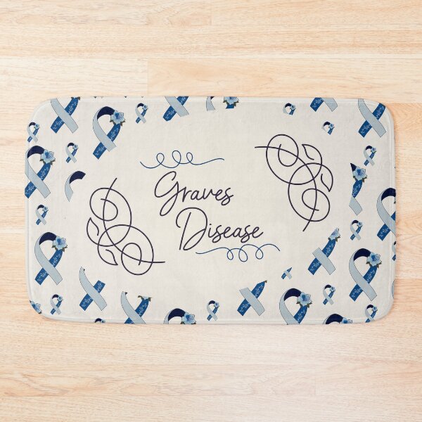 Item preview, Graves Disease Awareness, Graves Disease Ribbon Pattern designed and sold by AnsDesigns.