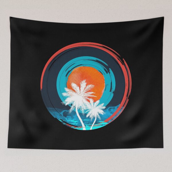 Item preview, BEACH-SUNSET-BACKGROUND designed and sold by Dolphinstyle.