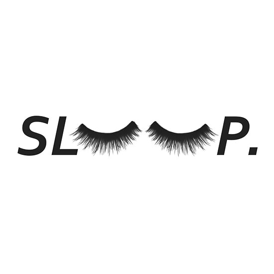 "Sleep Lashes" Posters by umitsbecca Redbubble