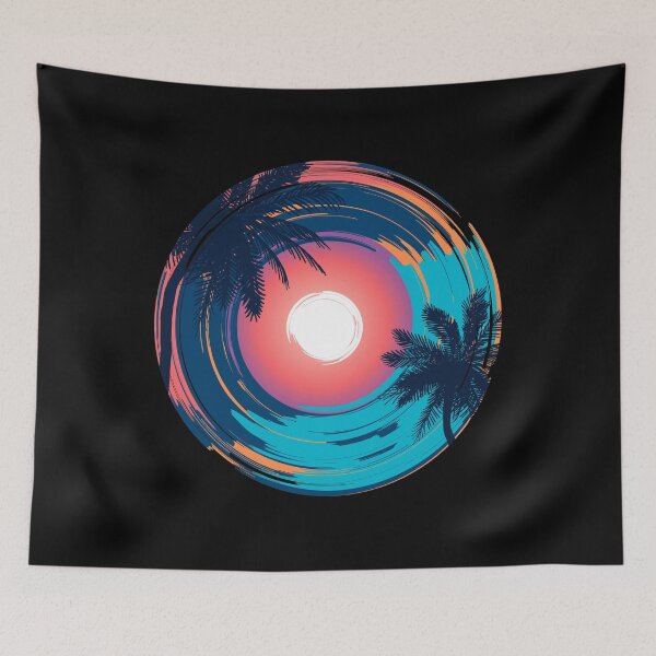 Item preview, BEACH-SUNSET-BACKGROUND designed and sold by Dolphinstyle.
