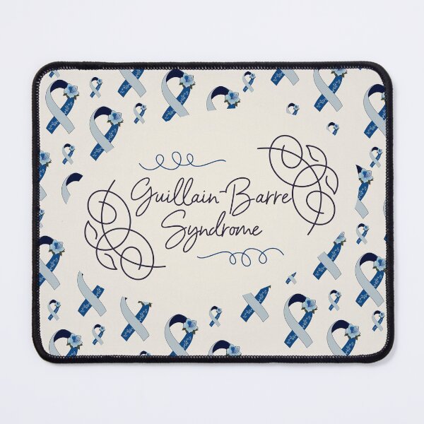 Item preview, Guillain-Barre Syndrome Awareness, Guillain-Barre Syndrome Ribbon Pattern designed and sold by AnsDesigns.