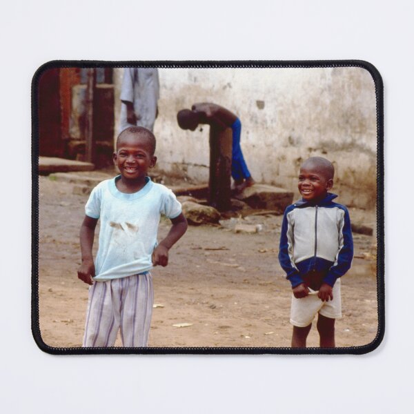 Item preview, You Wanna Take My Picture? Two African boys Grinning, Zanzibar designed and sold by JonDelorme.