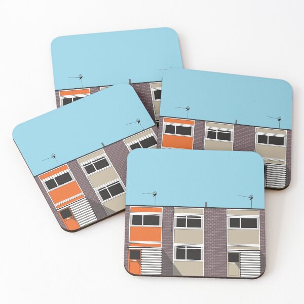 Item preview, Modernist Mid Century Architecture designed and sold by MaseFaceMerch.