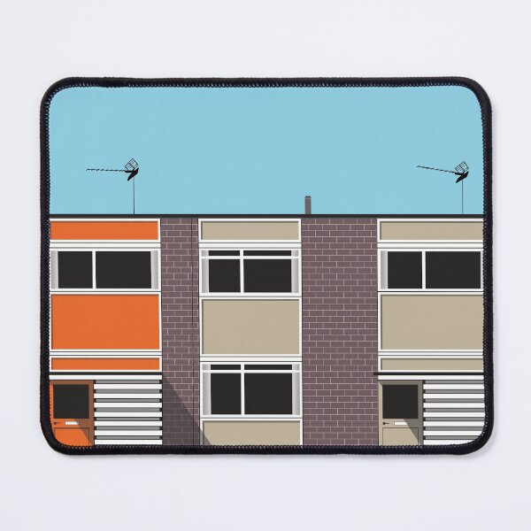Item preview, Modernist Mid Century Architecture designed and sold by MaseFaceMerch.