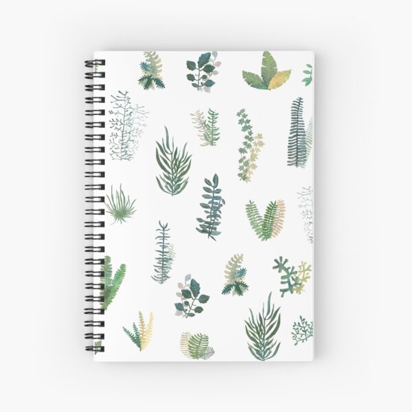 green garden Spiral Notebook