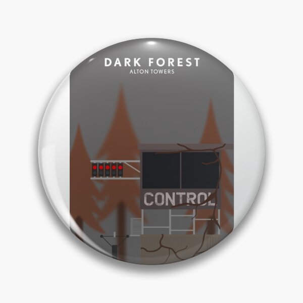 Artikelvorschau, Alton Towers Dark Forest Print entworfen und verkauft von RykerTilloe.