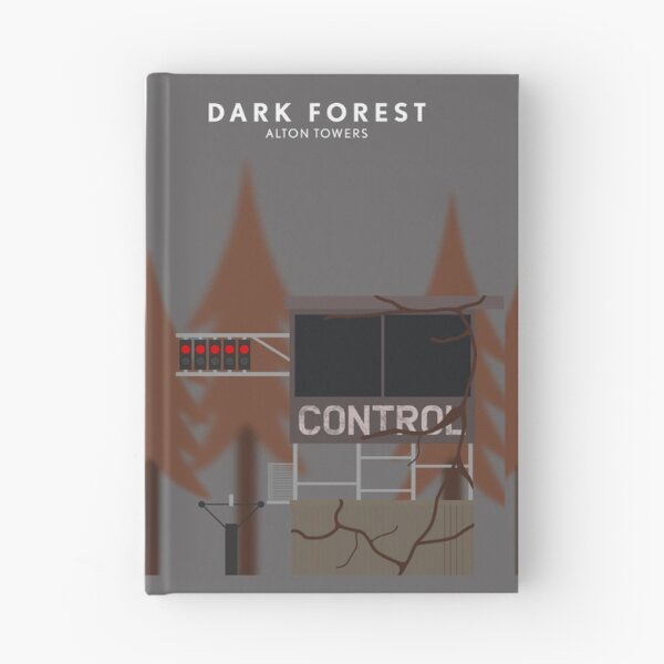 Item preview, Alton Towers Dark Forest Print designed and sold by RykerTilloe.