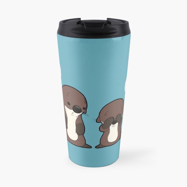 Invisible Otter Travel Mug