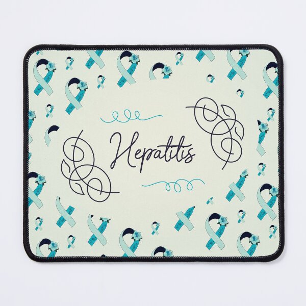 Item preview, Hepatitis Awareness, Hepatitis Ribbon Pattern designed and sold by AnsDesigns.