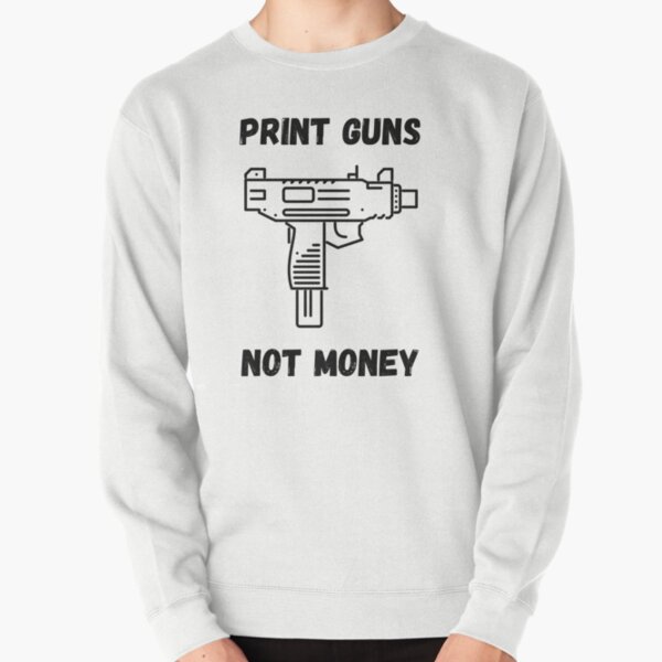 Item preview, Print Guns Not Money designed and sold by Hab2.