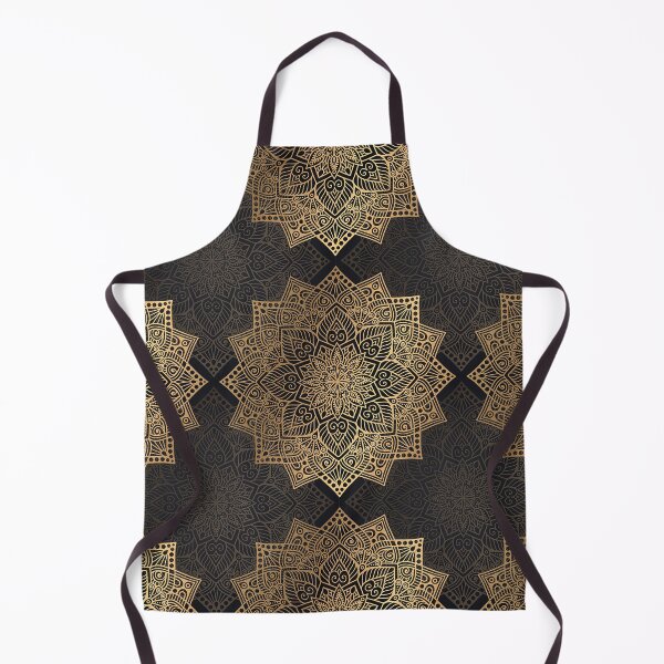 Item preview, Black and gold mandala designed and sold by OtterFactory.
