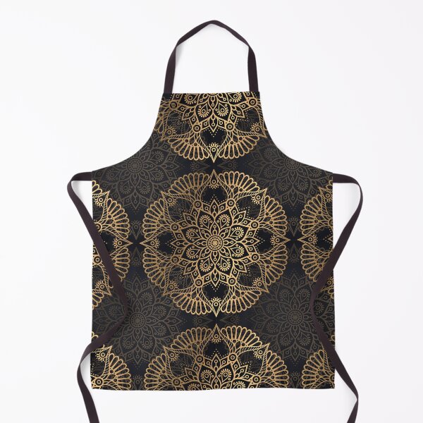 Item preview, Black and gold mandala designed and sold by OtterFactory.